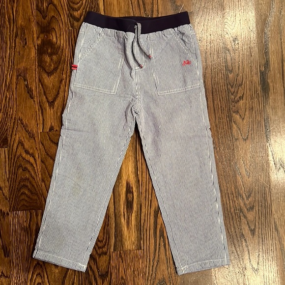 Cadet Rousselle Paris pull on striped pull on pants - Picture 1 of 5